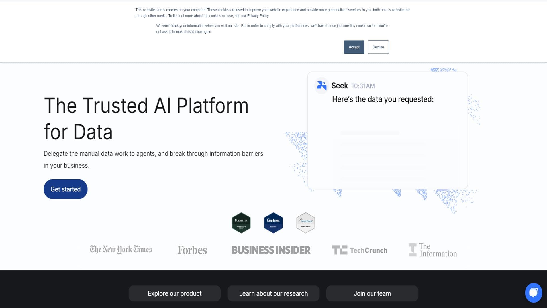 Seek AI——数据生成型人工智能工具