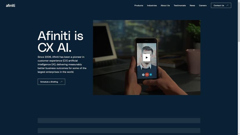 afiniti.com - 该工具是CX AI的先驱，为全球一些最大型的企业提供可度量的更好的业务成果。