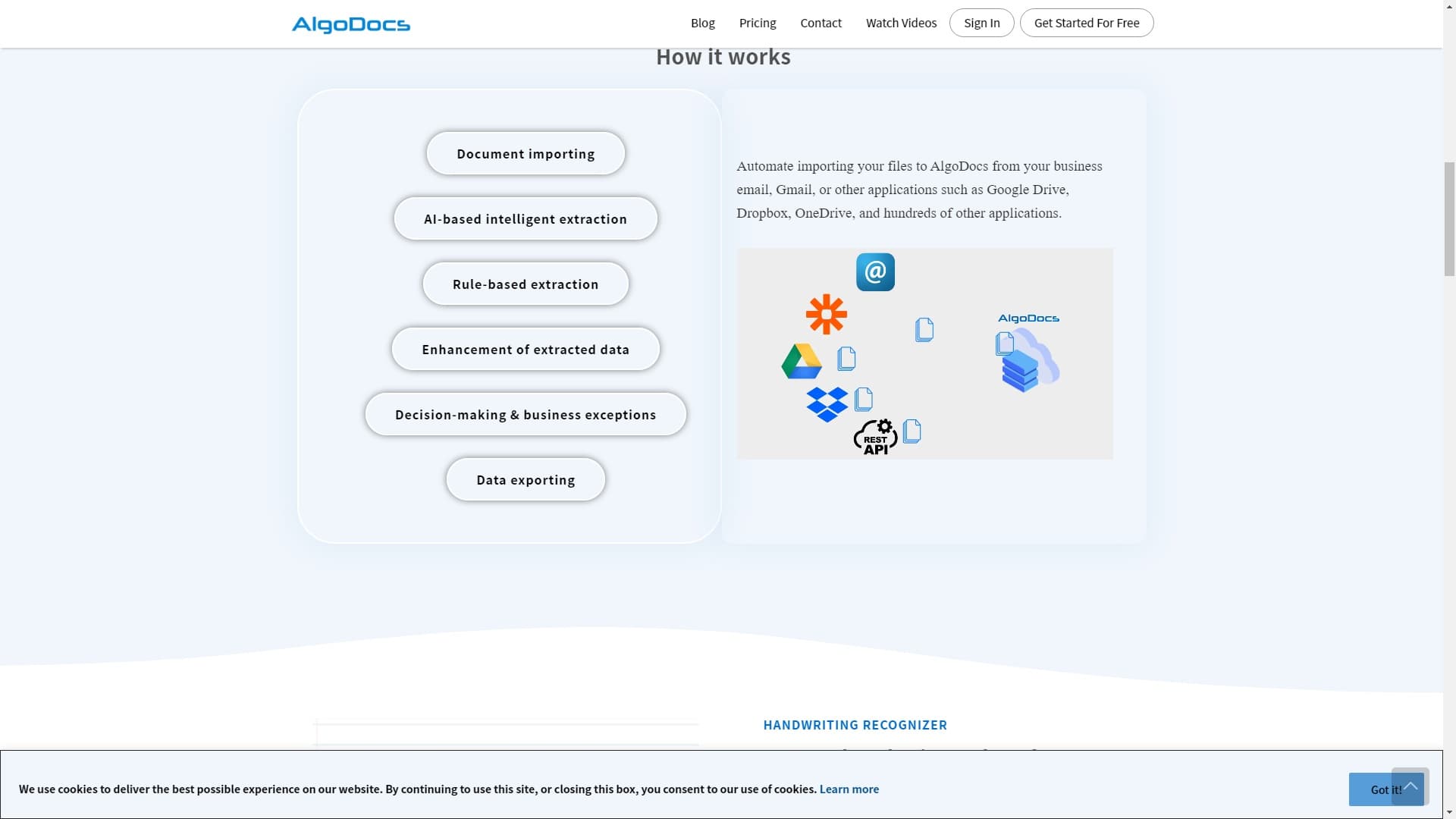 AlgoDocs - 智能文件处理，基于 AI 的文档数据提取工具