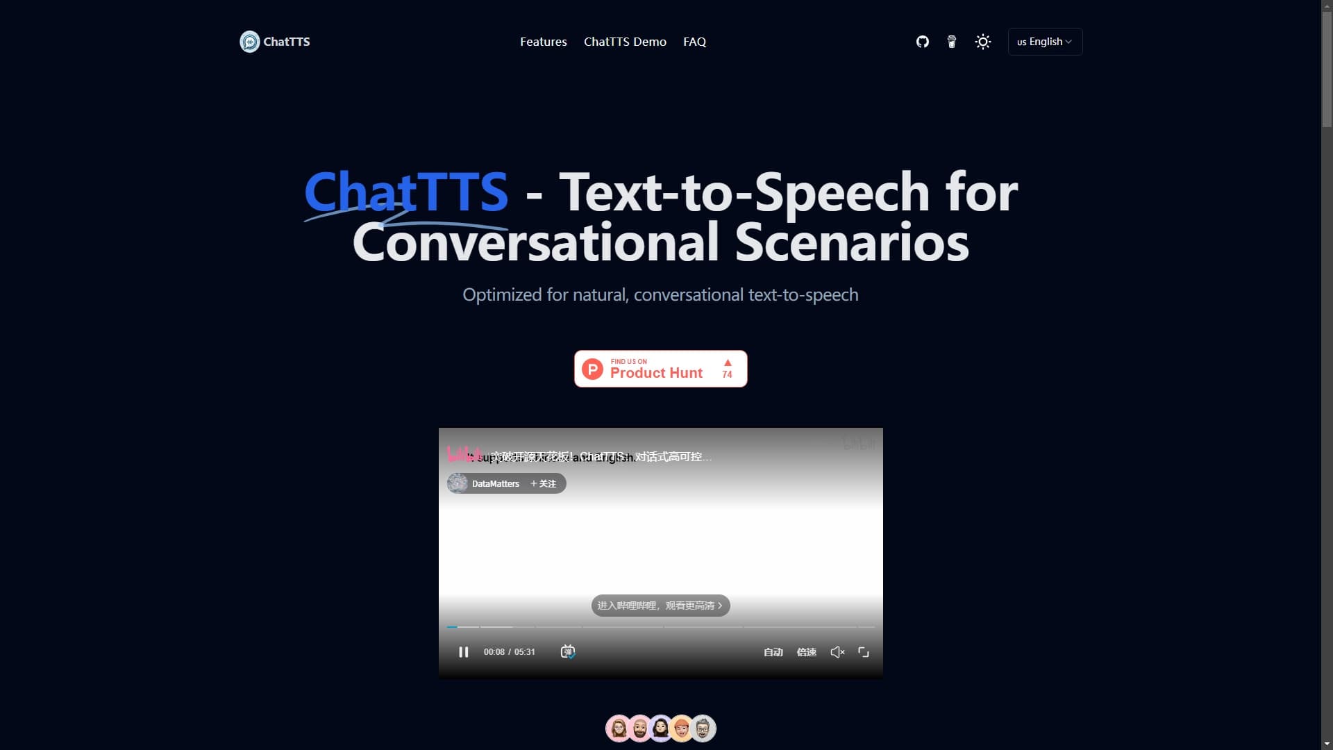 ChatTTS: Text-to-Speech For Chat