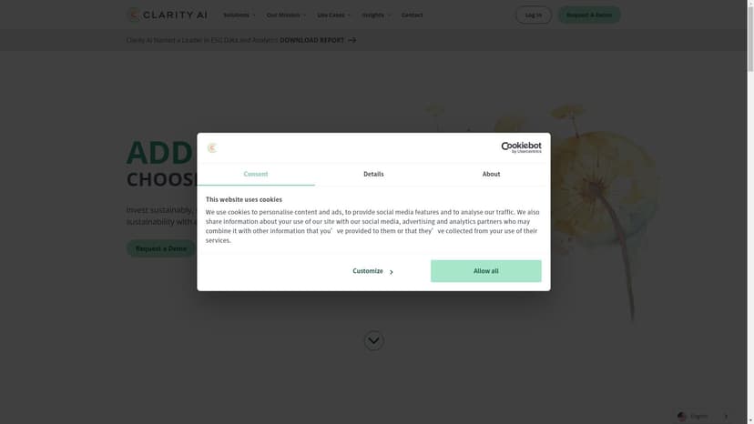 clarity.ai - 探索AI驱动的可持续发展解决方案，跟踪碳排放，报告ESG，分析影响。提升您的可持续发展战略。