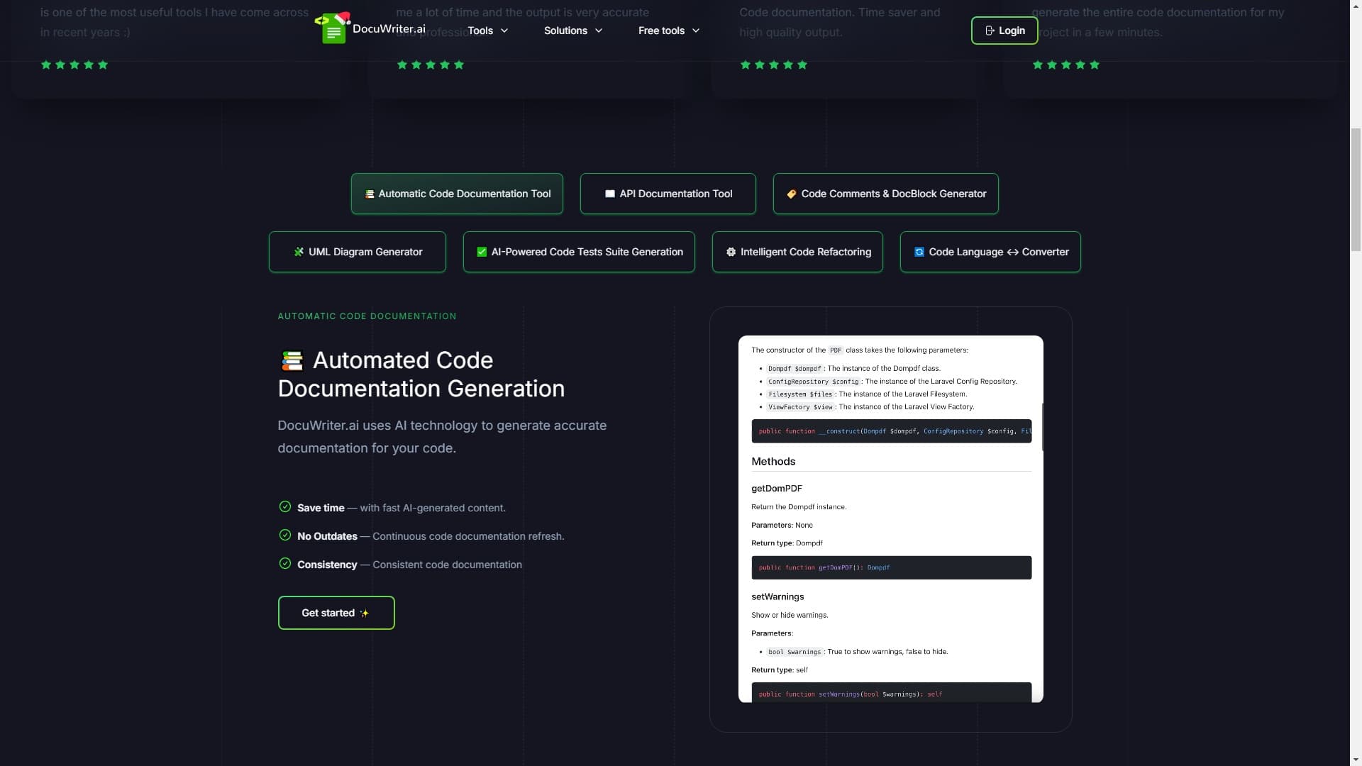 DocuWriter.ai - #1 AI Code documentation tools