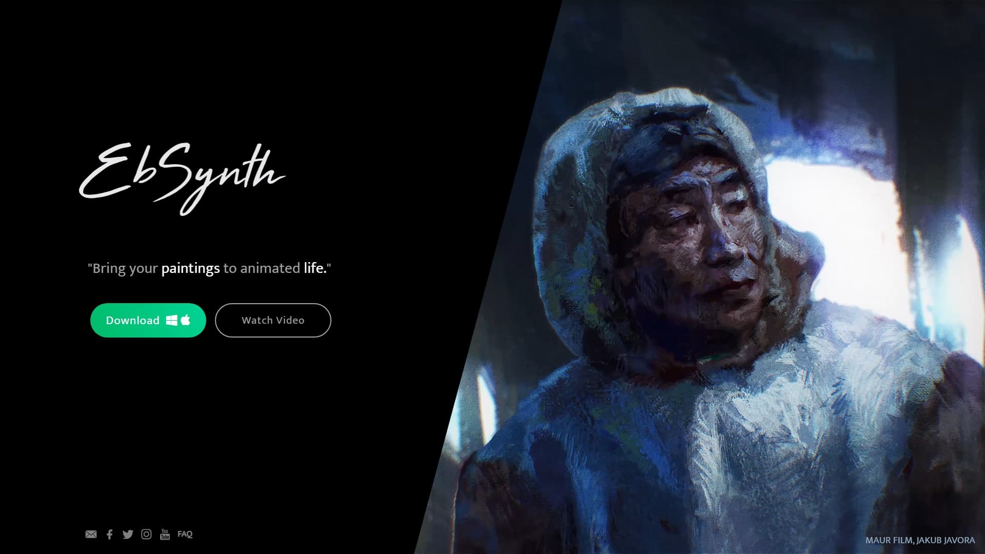 EbSynth - Transform Video by Painting Over a Single Frame