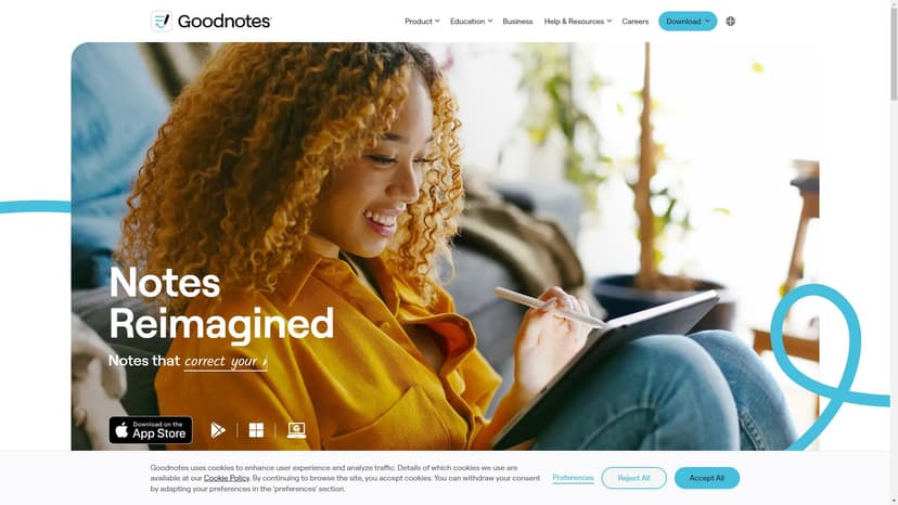 Goodnotes - Goodnotes是全球数百万用户喜爱的AI笔记应用程序。