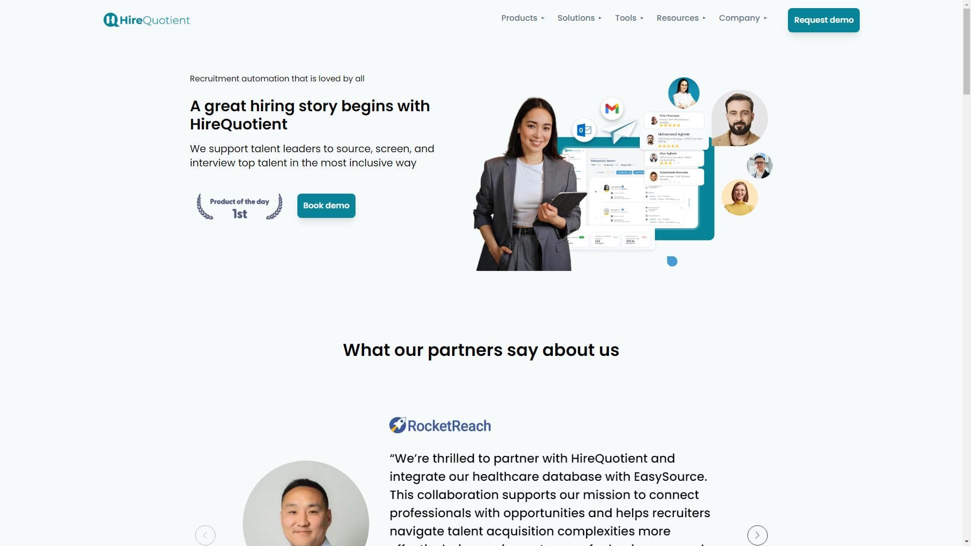End to end recruitment automation platform for Non-tech Hiring