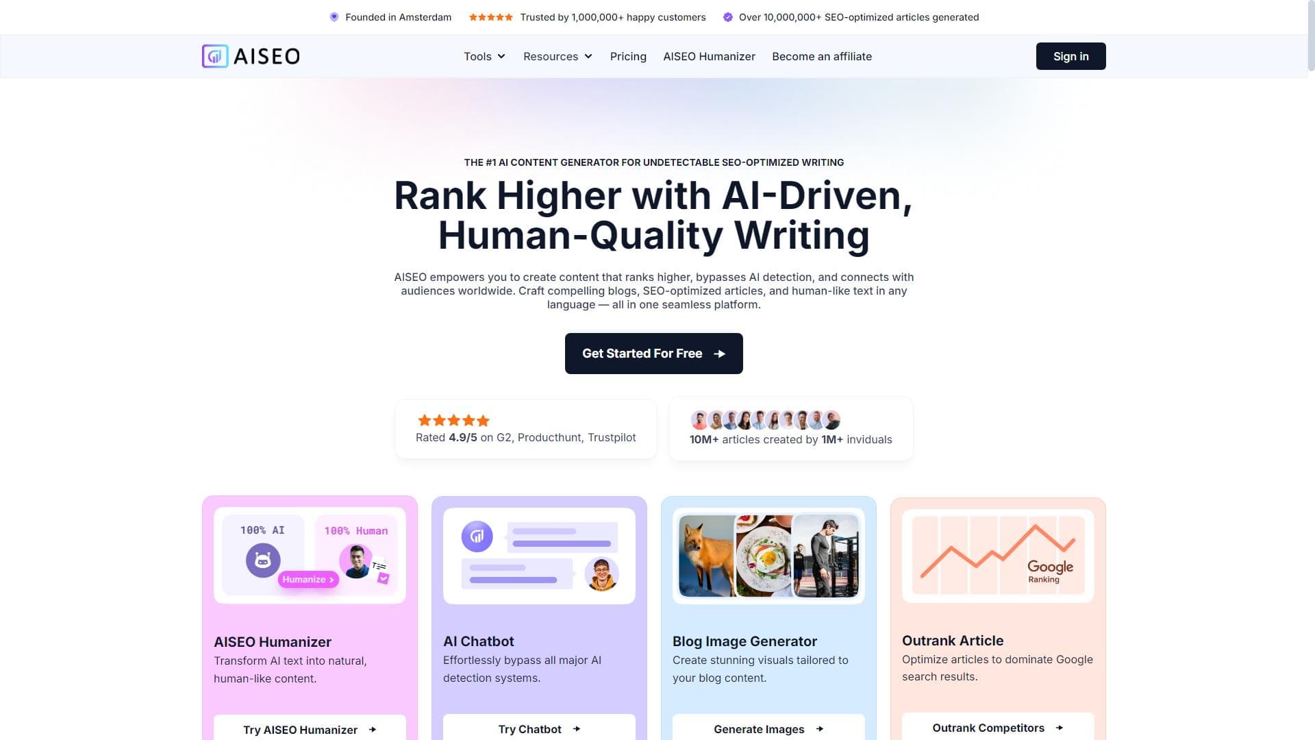 AISEO - 您的SEO AI写手。