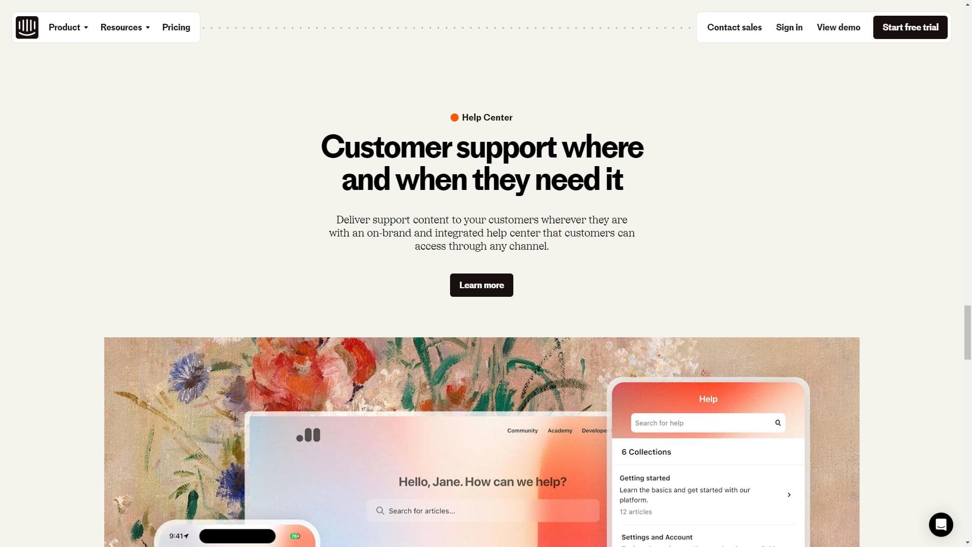 Offer an exceptional customer service experience | Intercom