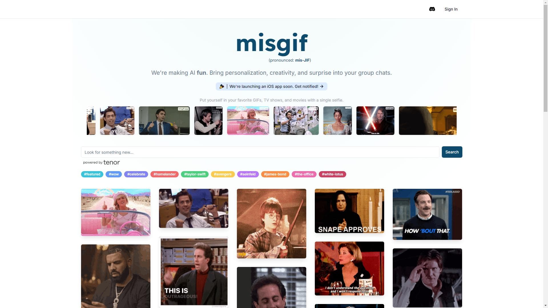 misgif：用AI创造有趣的表情包