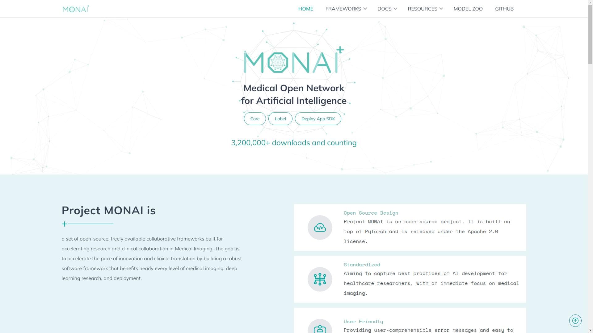 MONAI - 一款免费的医疗图像深度学习框架