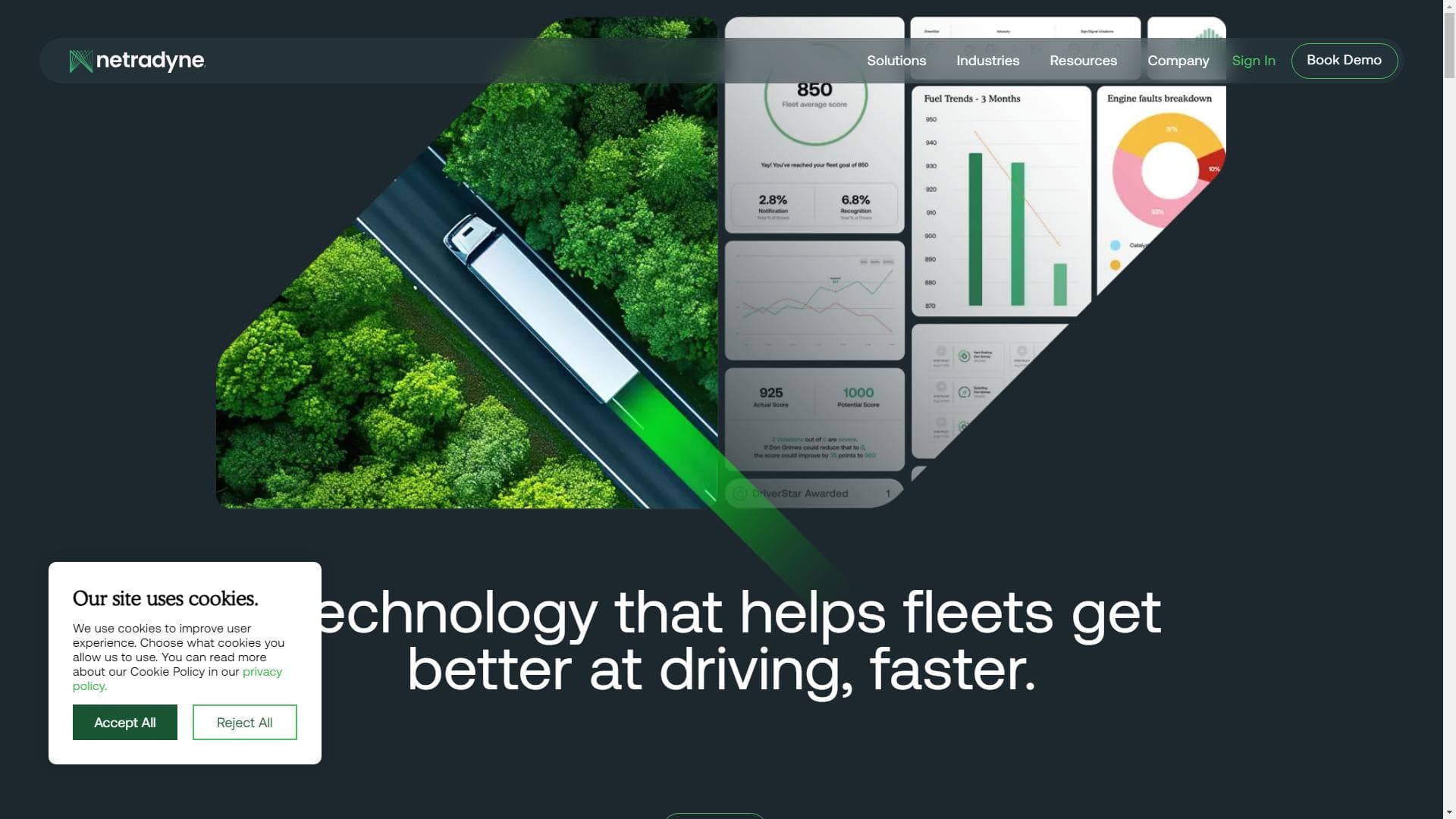 Driverâ¢i AI Fleet Camera System - Intelligent Fleet Safety | Netradyne