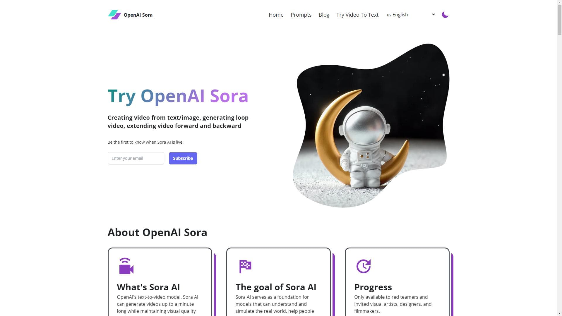 OpenAI Sora AI视频生成器