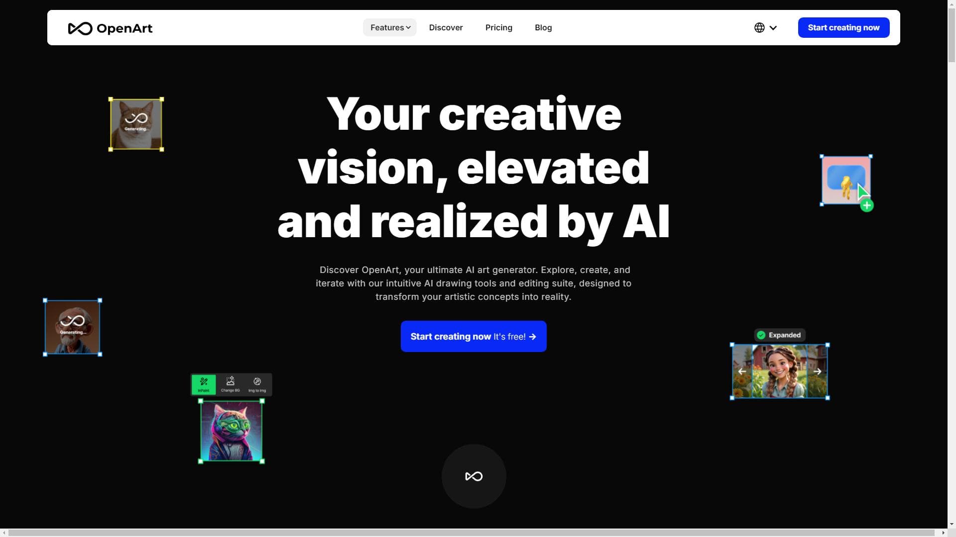 AI Art Generator: Free AI Image Generator & Editor | OpenArt
