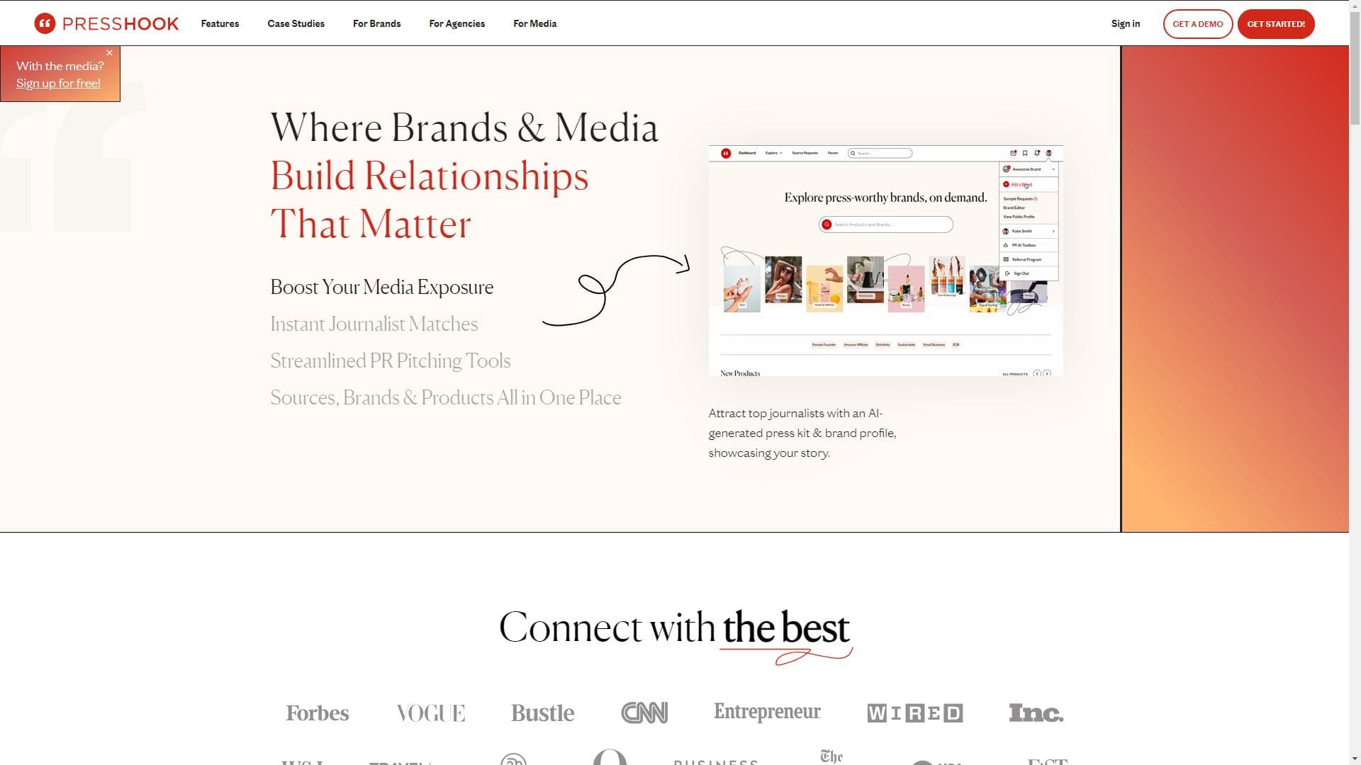 Press Hook - AI-Driven Media Relations & PR Platform