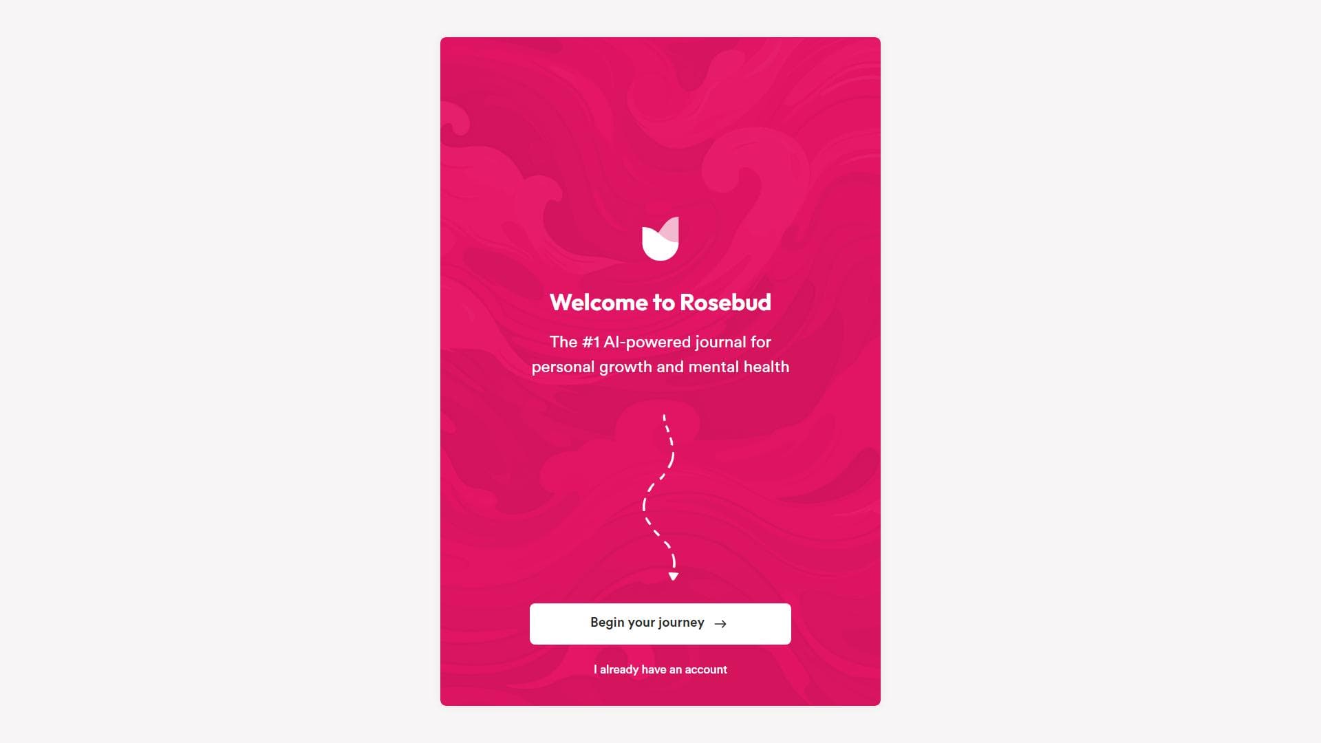 Rosebud - AI日记助手：深入洞察，保持动力和改善福祉。