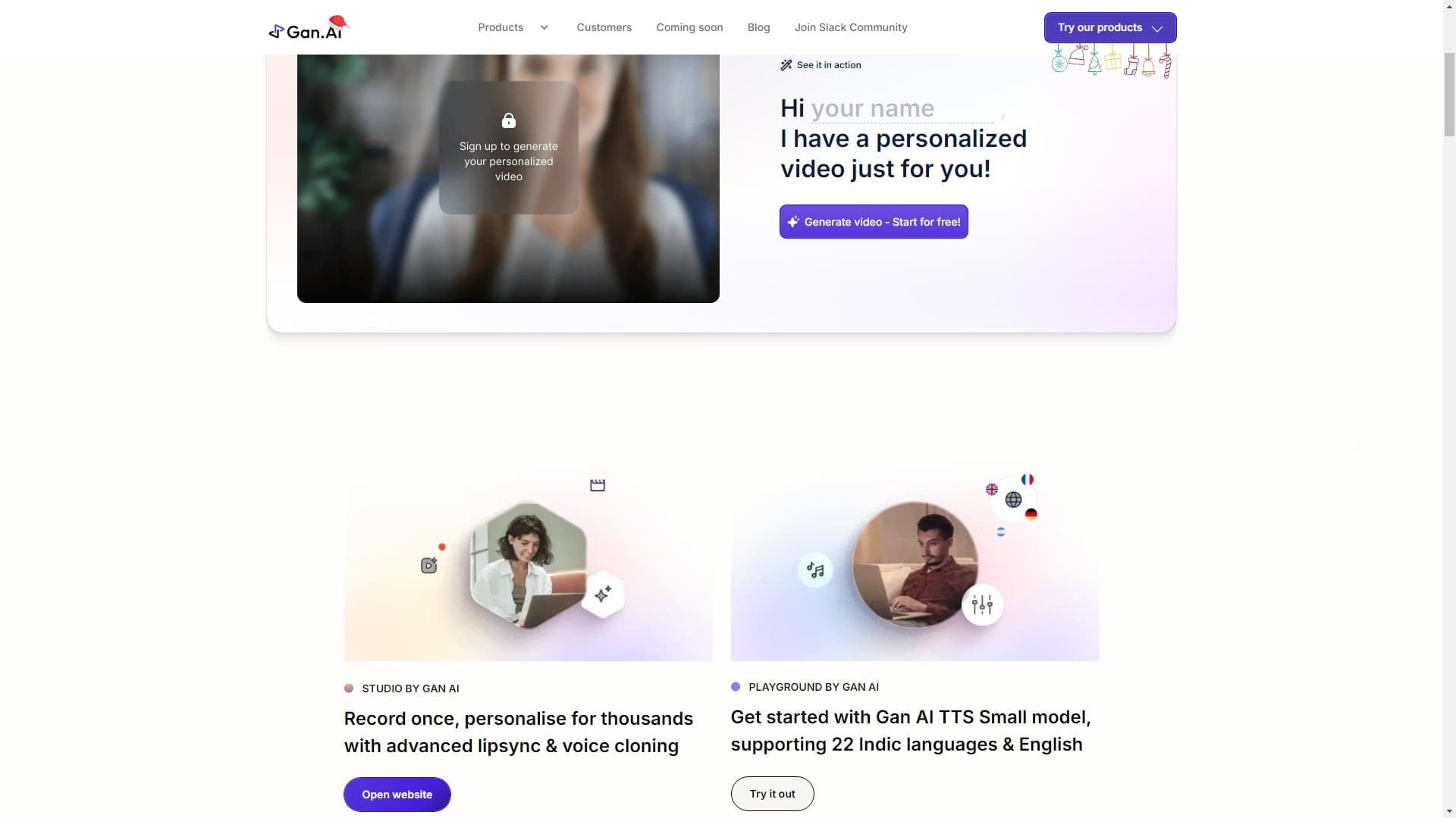Gan.AI â Powering the future of Communication