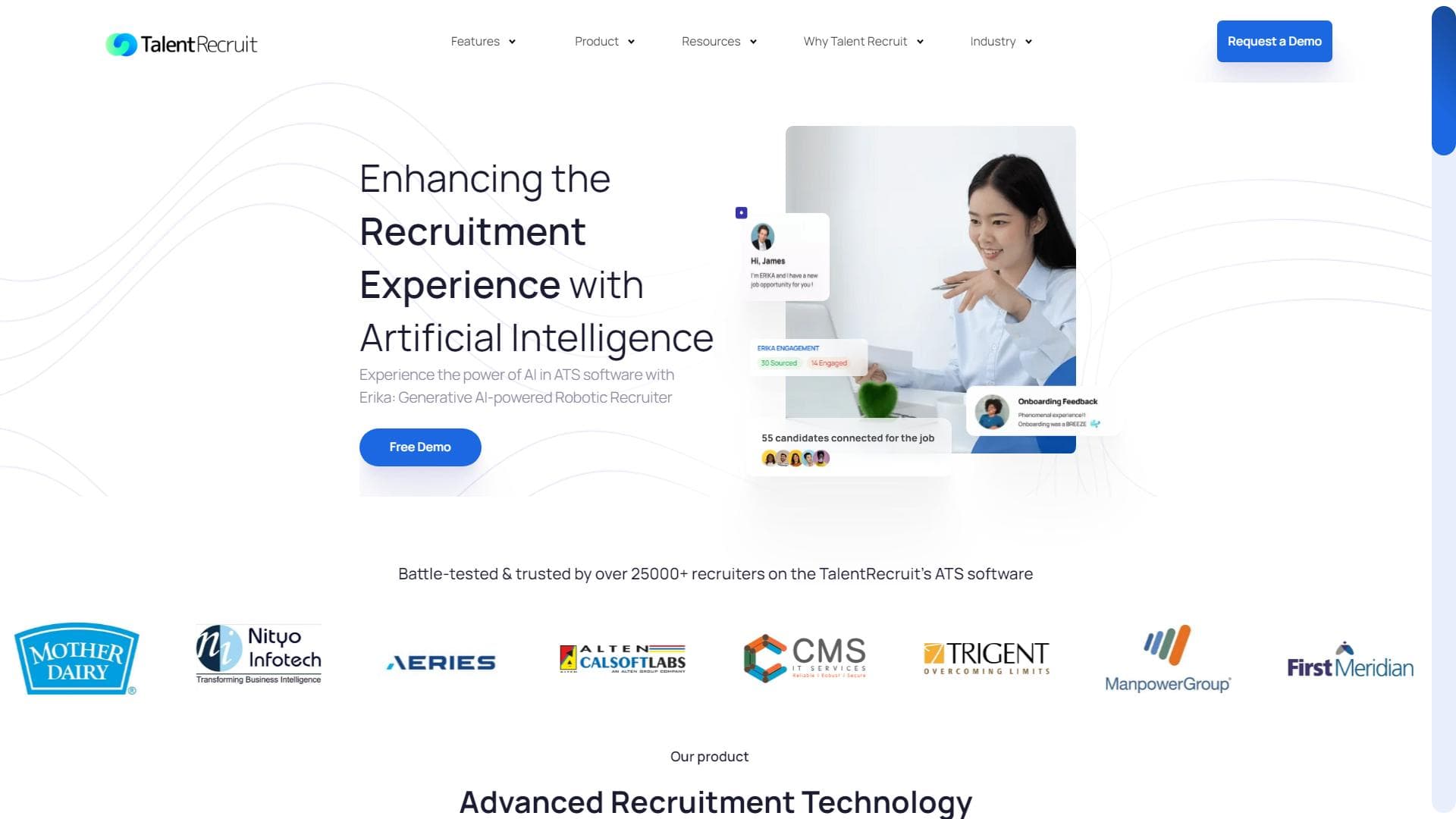 TalentRecruit - Applicant Tracking System (ATS) Software