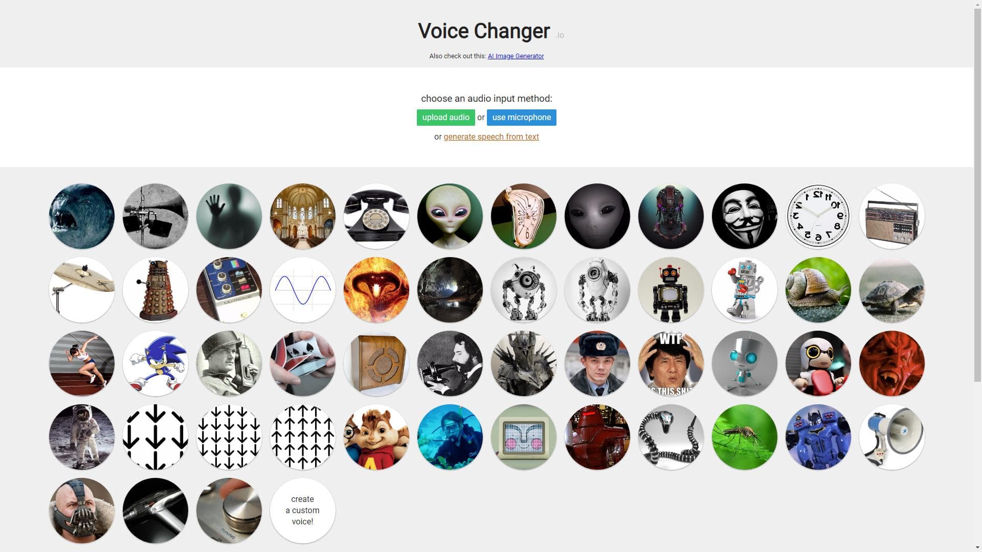 Voice Changer - 在线免费语音变换工具