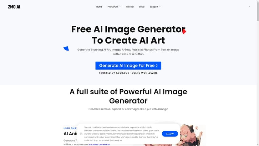 Free AI Image Generator To Create AI Art - 使用我们的免费和易用的AI图像生成器轻松创建令人惊叹的AI艺术、图片或漫画，无需复杂的提示。