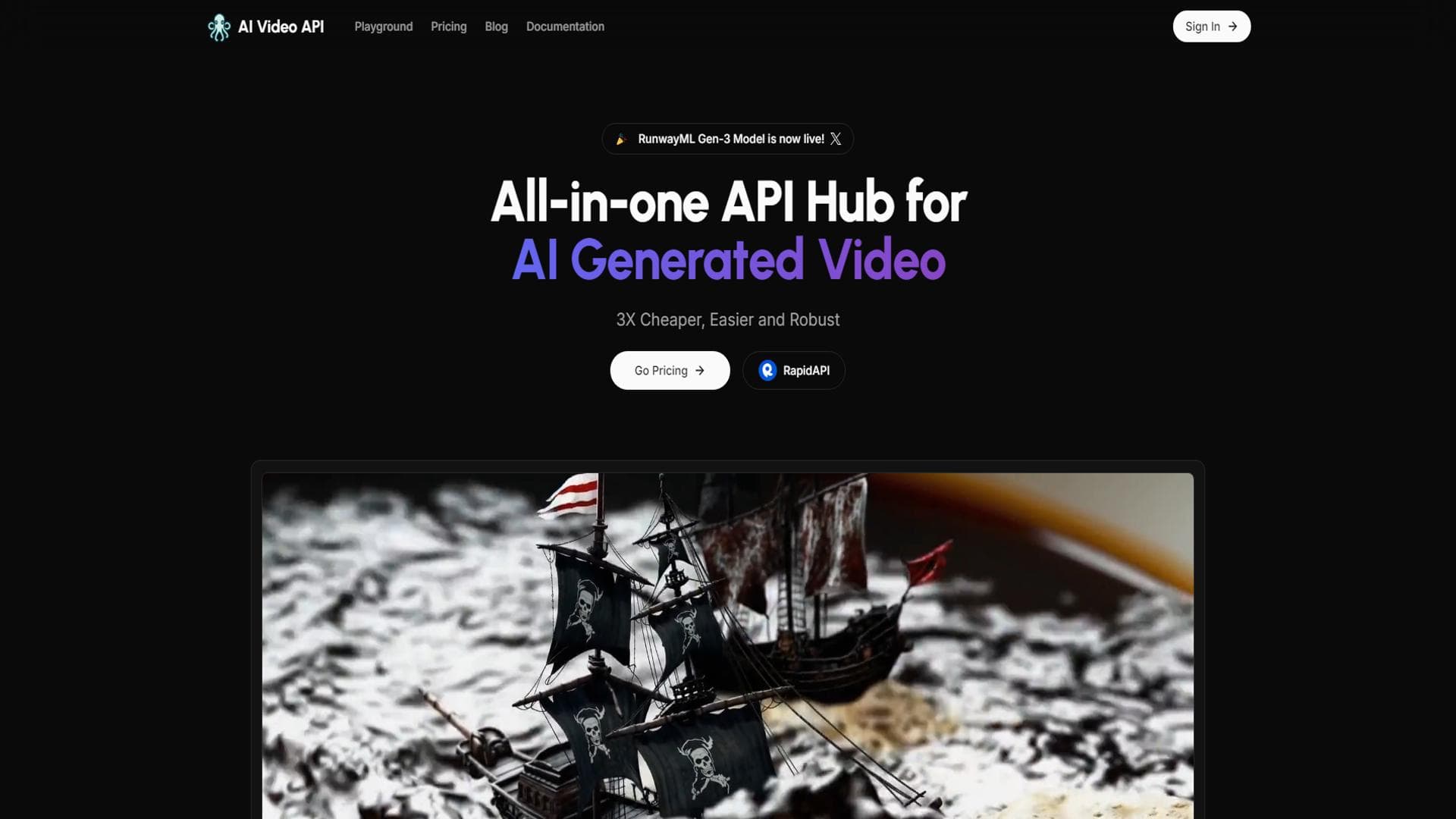 AI Video API - 一体化视频生成API集成平台