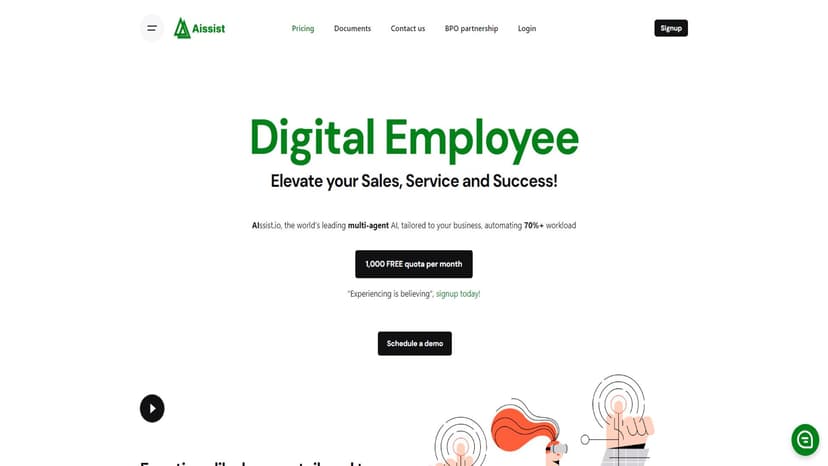 Aissist.io - Aissist.io 是一款集成了生成式AI的销售/服务自动化工具，支持多种平台。