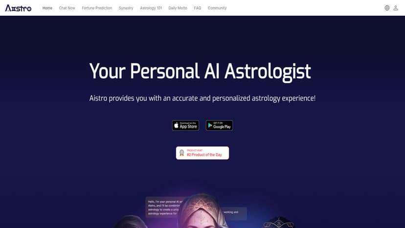 Aistro - Aistro，私人AI占星家，帮你预测未来。