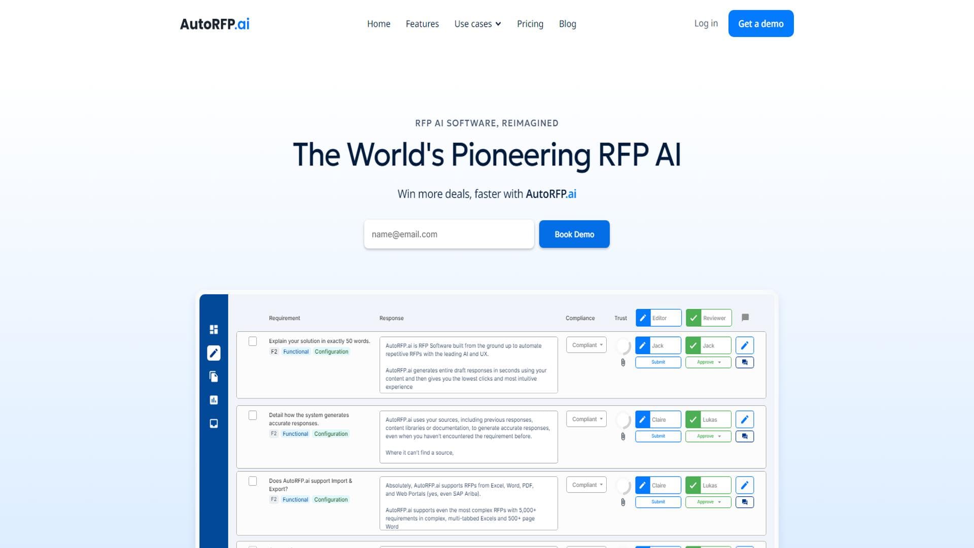 AutoRFP.ai: AI RFP 软件