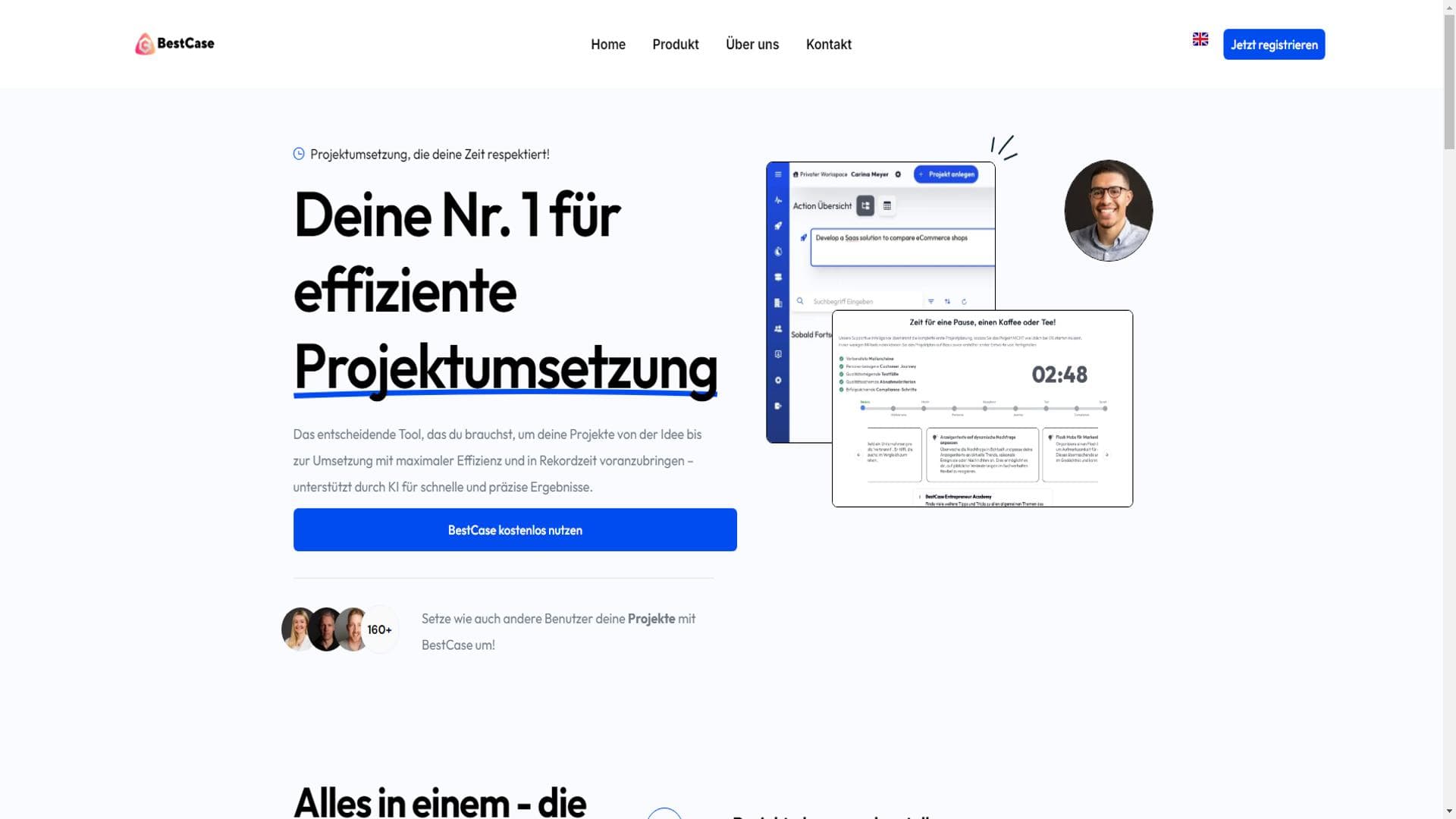 Deine Nr. 1 für effiziente Projektumsetzung! - BestCase | Next Level Efficiency