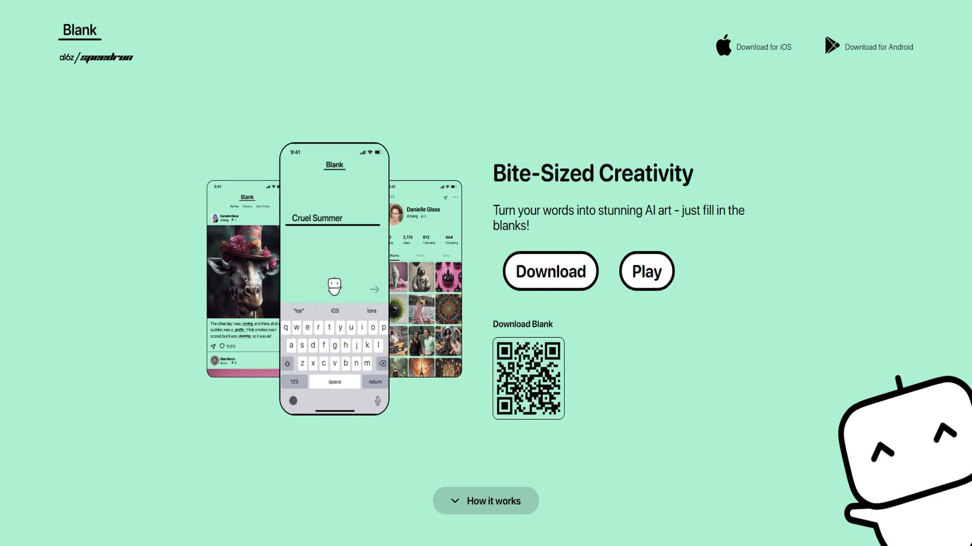 Blank App - 让日常创意变得有趣且简单