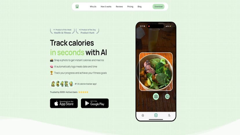 Calorieasy - 通过拍照快速获取食物的卡路里信息，帮助用户轻松追踪饮食。