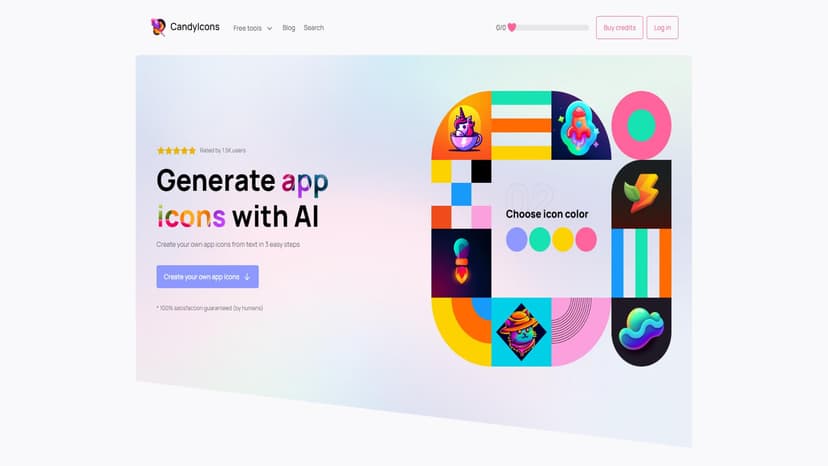 CandyIcons - 创意定制你的APP图标，CandyIcons AI生成无限可能。