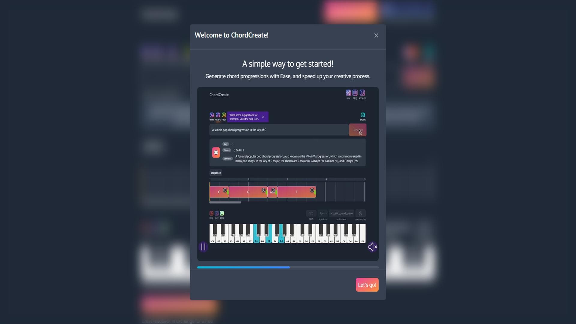Chord Progression Generator - Use AI to Generate Chords with Ease