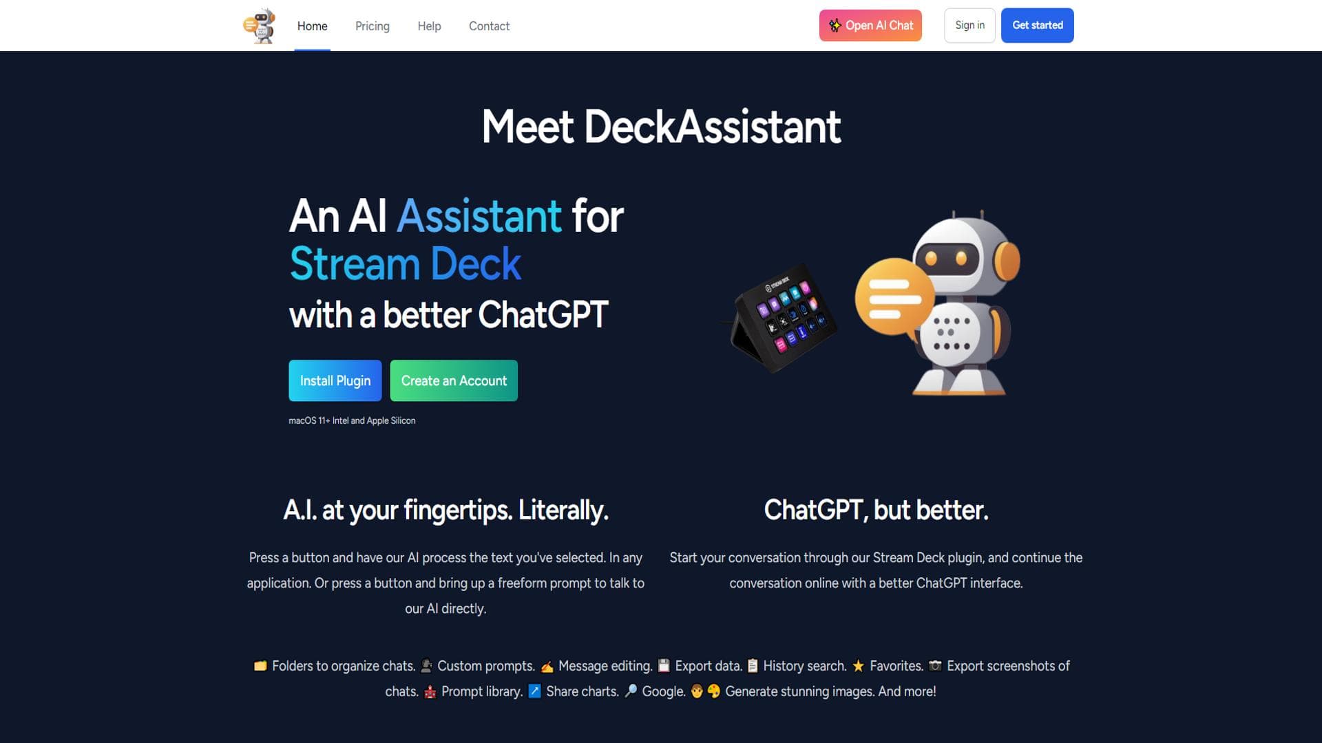 DeckAssistant - 为Stream Deck设计的AI助手