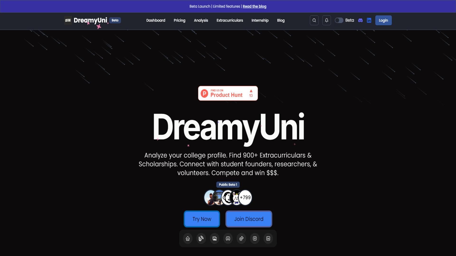 DreamyUni - Supercharge Your College Journey
