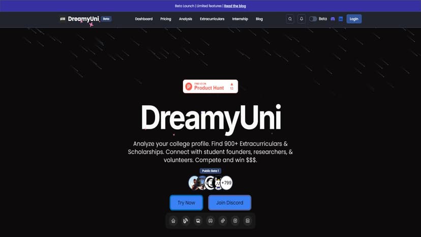 DreamyUni - DreamyUni: 超能提升你升学之路。