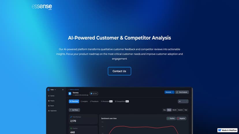 Essense AI - Essense AI，智能家居解决方案。