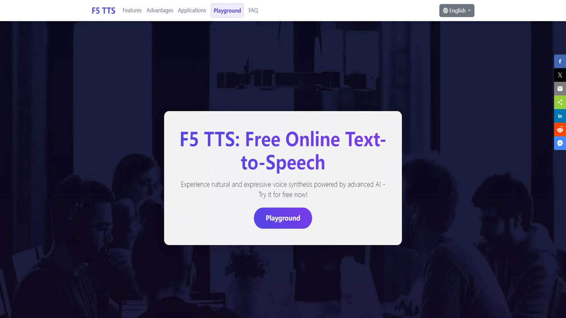 F5 TTS——一款高级 AI 文字转语音解决方案