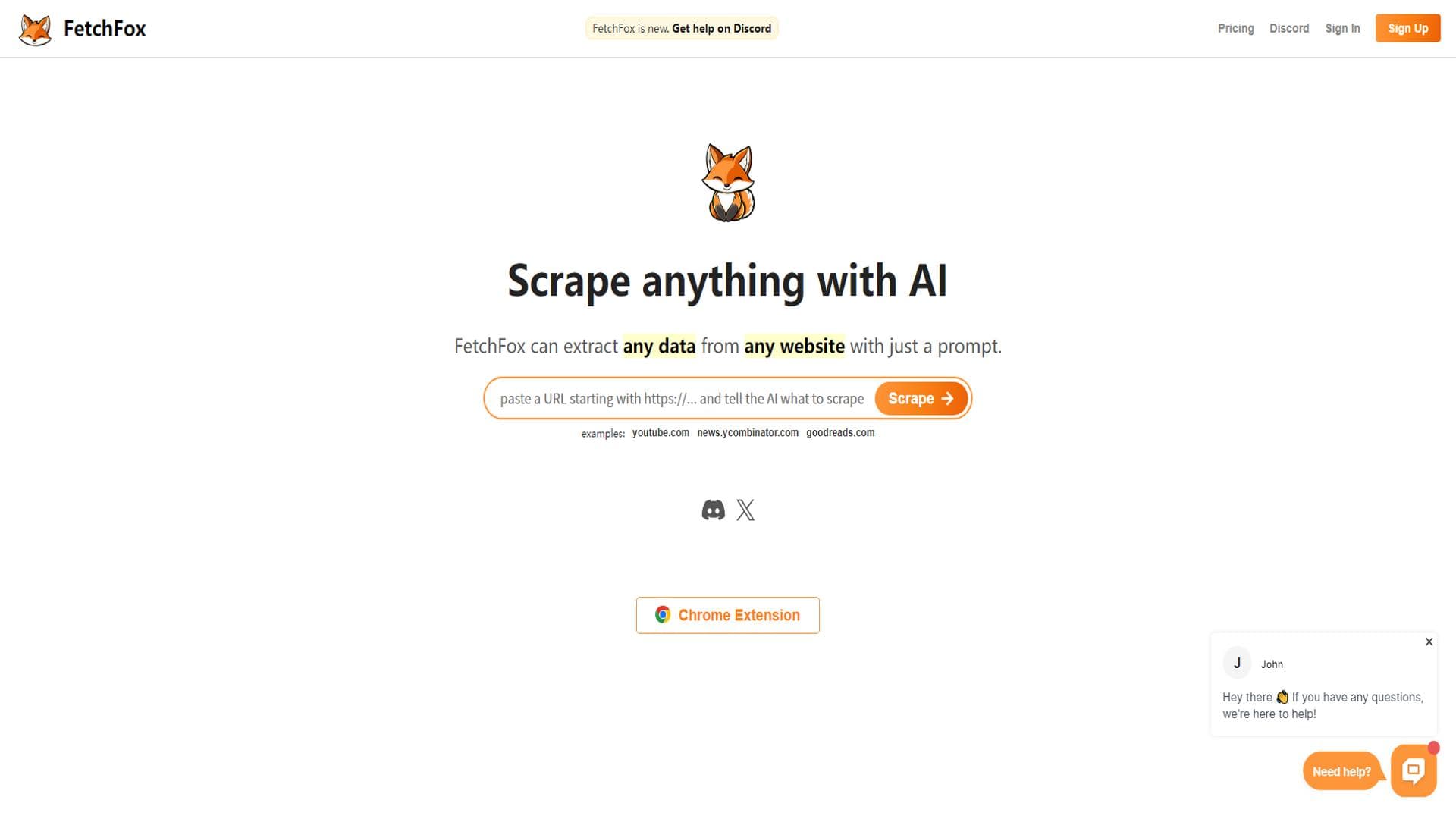 FetchFox：利用AI从任何网站提取数据