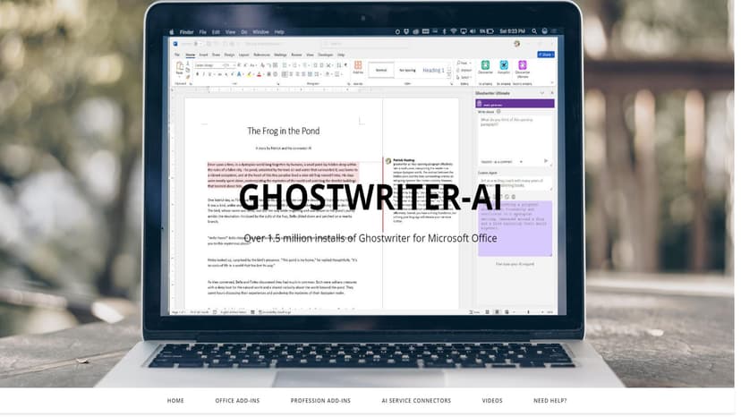 ghostwriter-ai.com - 创意写作助手，提升商务写作水平。