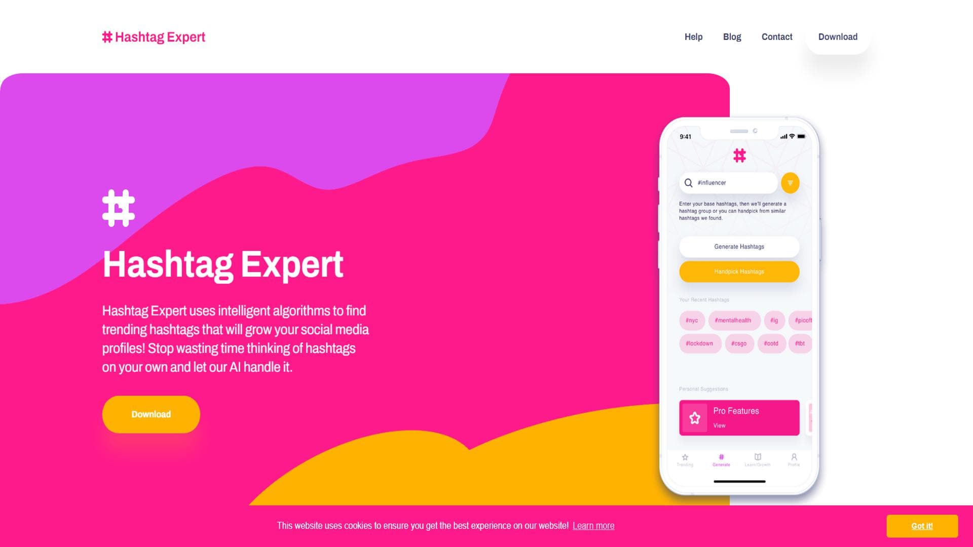 Hashtag Expert â The #1 Hashtag Generator App