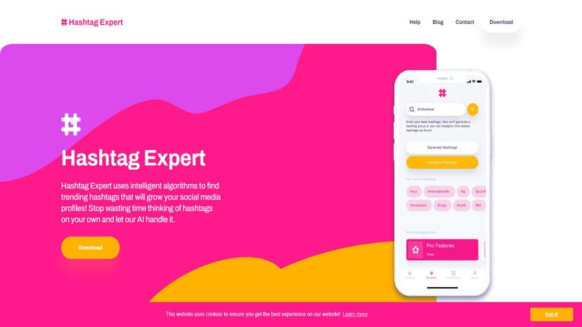 hashtag.expert - "智能算法个性化生成流行标签，百万流行标签一键浏览，全平台标签分析。"