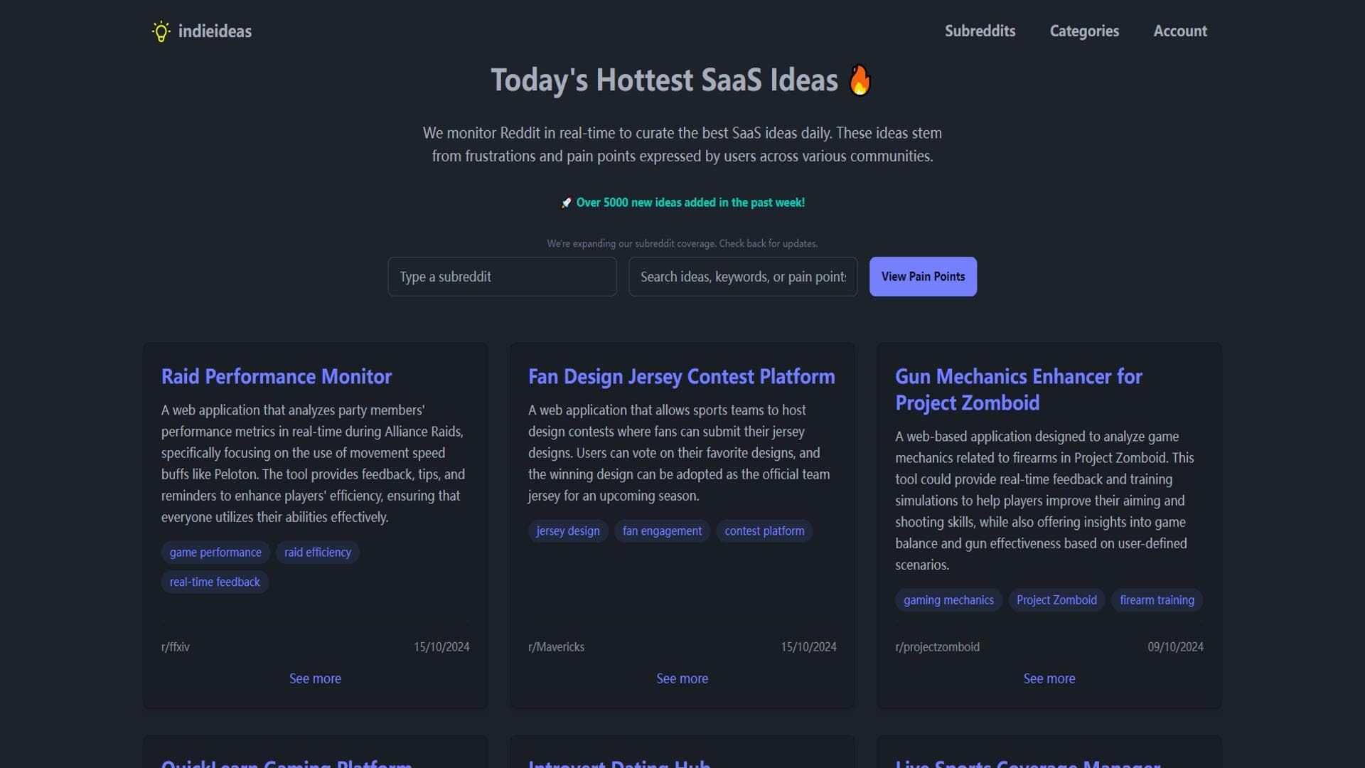 Indie Ideas