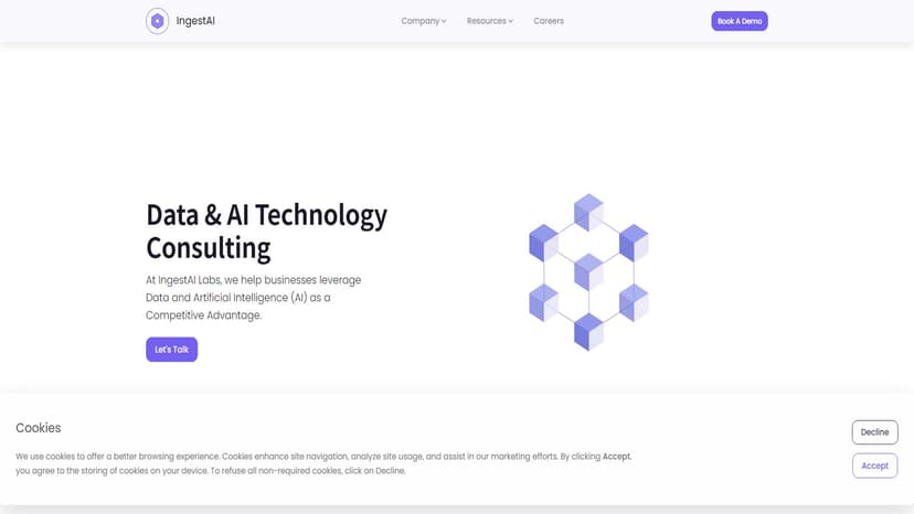 IngestAI.io - 帮助员工随时掌握信息，提升决策效率，节省宝贵时间。