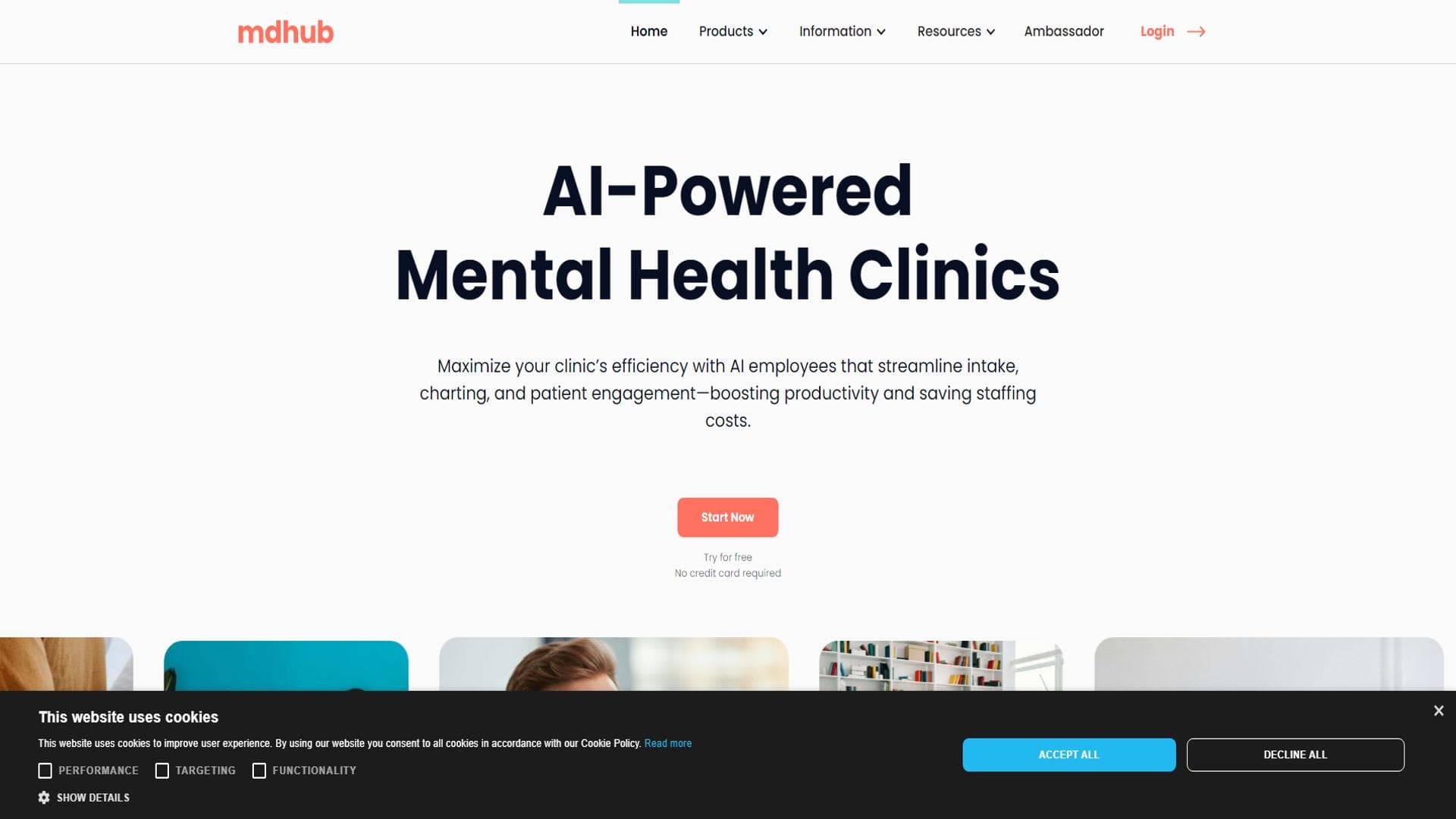 The Clinical AI Assistant for Behavioral Health Clinicians | mdhub