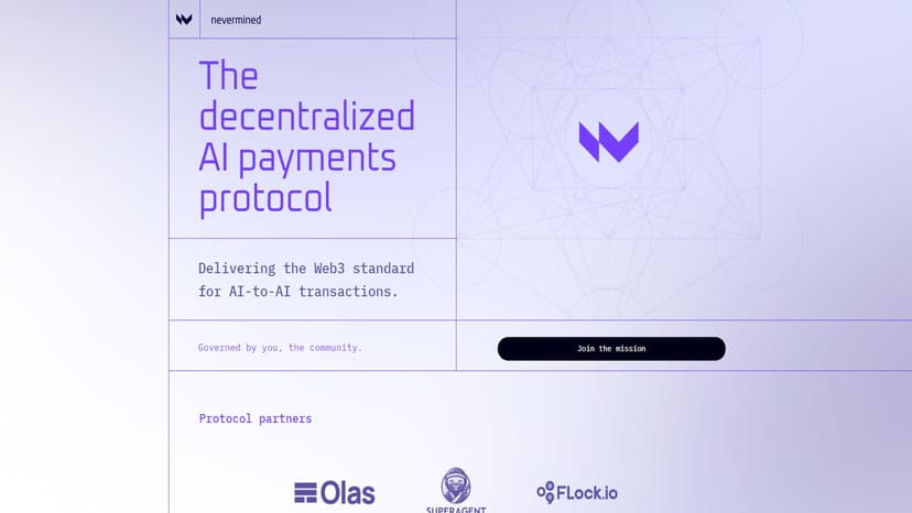 AI-commerce Payment Infrastructure - 帮助AI开发者接受支付并管理其应用、代理和GPTs的使用。