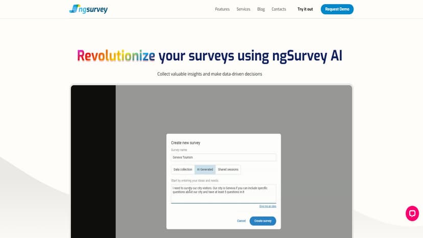 ngSurvey - ngSurvey提供先进的本地部署调查软件和市场研究服务，帮助企业高效收集数据并获取客户洞察。
