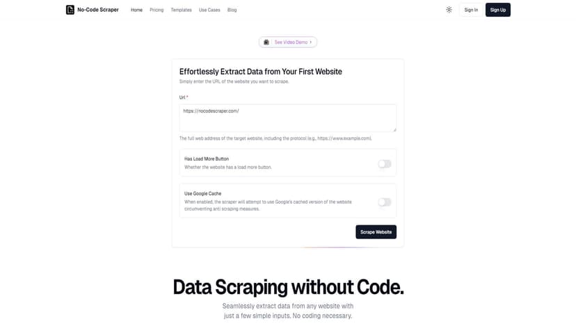 No-Code Scraper - No-Code Scraper 是一款无需编程技能即可从网站提取数据的工具。