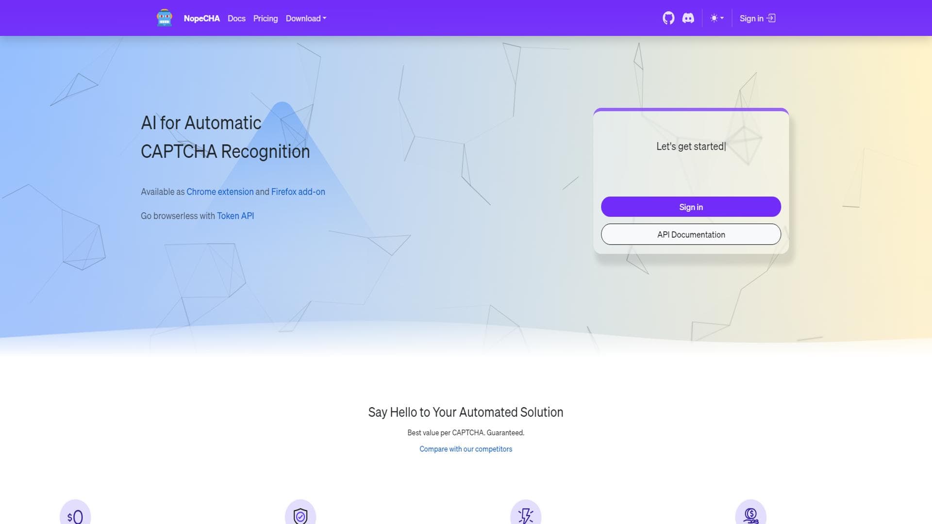 NopeCHA - Automated CAPTCHA Solver