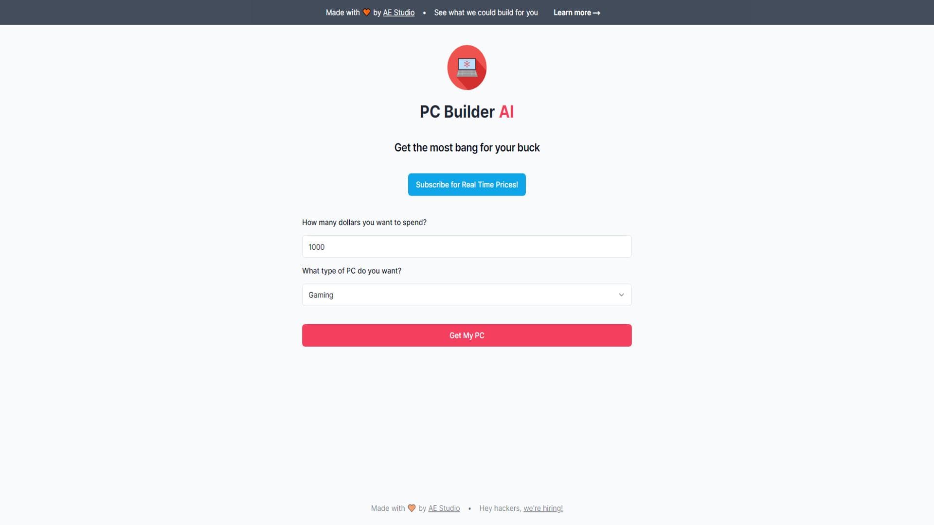 PC Builder AI