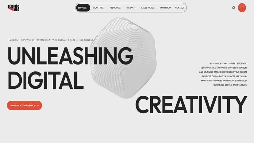 AI Website Design Agency - AI网站设计机构，提供全面的AI网页设计服务，提升品牌在线可见性。