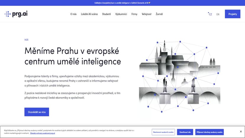 prg.ai - 为捷克经济和社会发展提供人工智能创新环境。